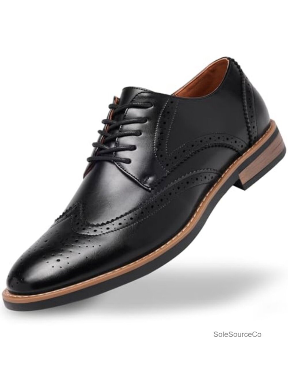 Men's Oxford Dress Shoes Formal Business Lace Up Round Toe